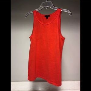 Orange J. Crew tank top